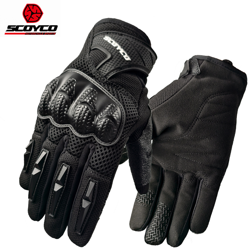Motorcycle Glove Knuckle - Scoyco мотоциклетные перчатки с сенсорным экраном,