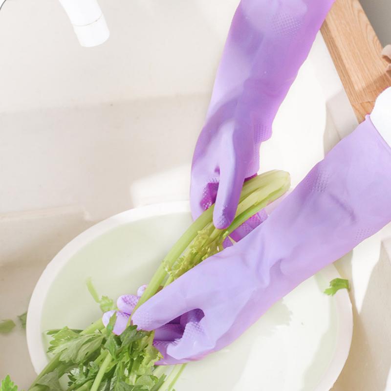 Dish Glove Rubber - 1 пара латексных перчаток для уборки