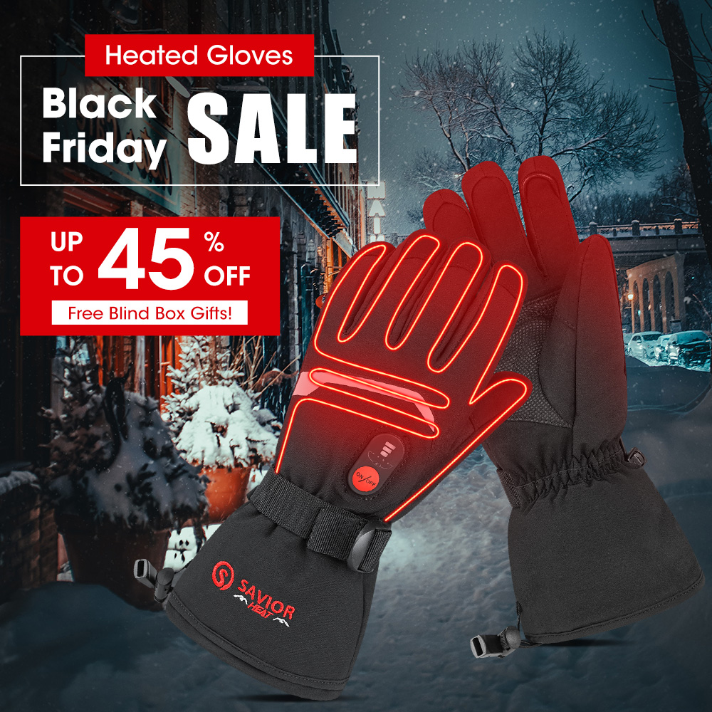 Ski Glove Waterproof - Зимние перчатки с подогревом «Снежный олень»