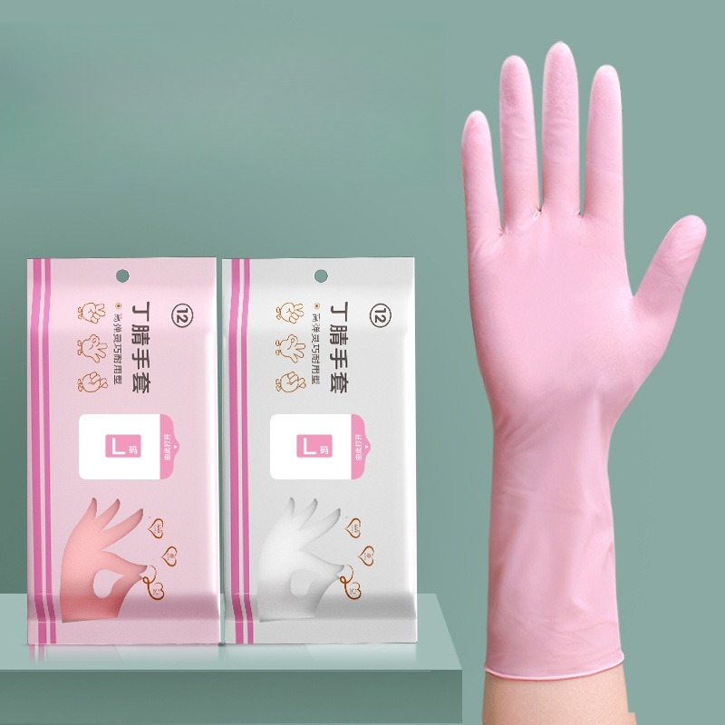 Удлиненные и прочные одноразов – обзор и цена Dish Glove Rubber