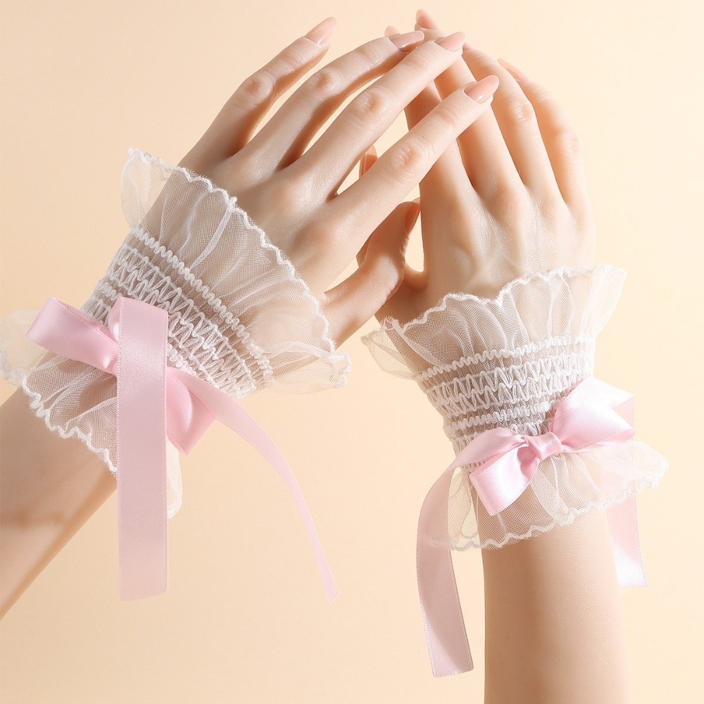 Нежные плиссированные рукава-м – обзор и цена Fingerless Glove Knit