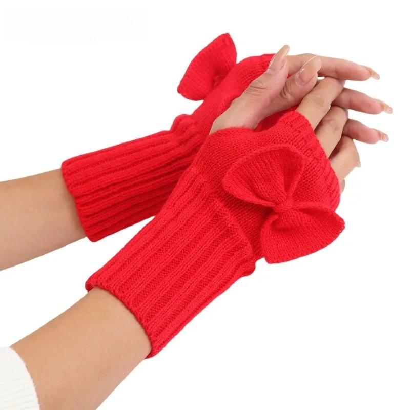 Вязаные перчатки без пальцев с – обзор и цена Fingerless Glove Knit