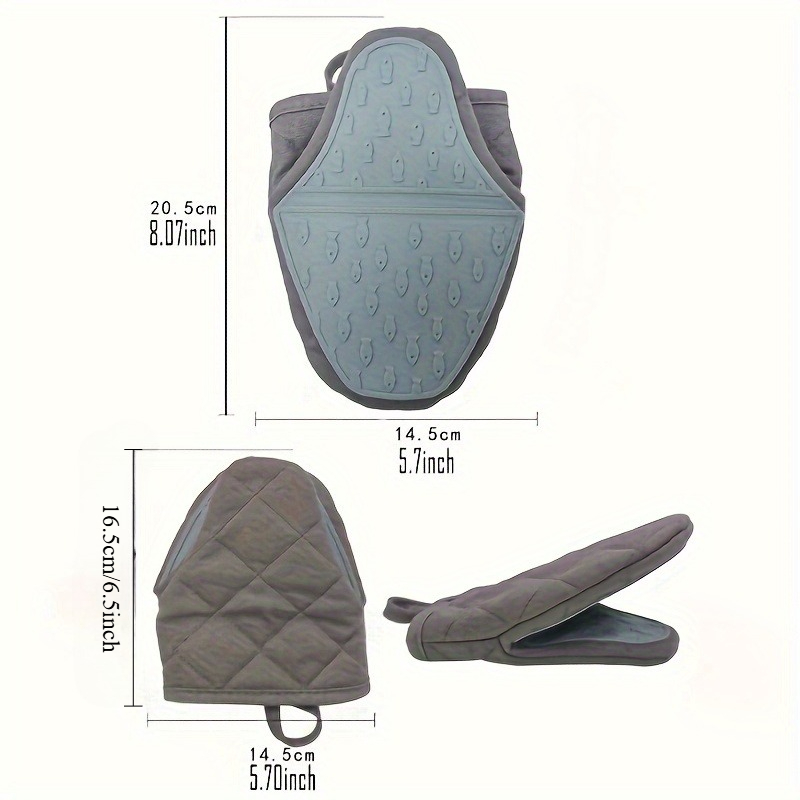 2 шт. силиконовых накладок |   – обзор и цена Oven Mitt Silicone